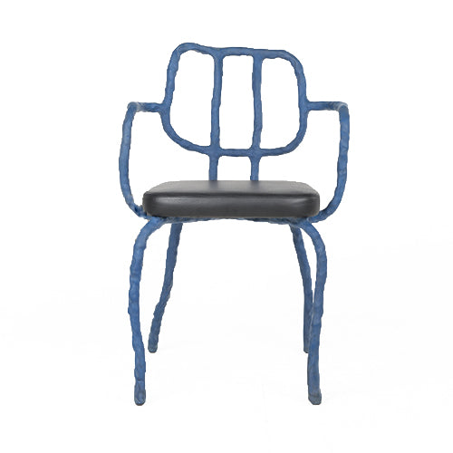 Maarten Baas Plain Clay armchair bruin