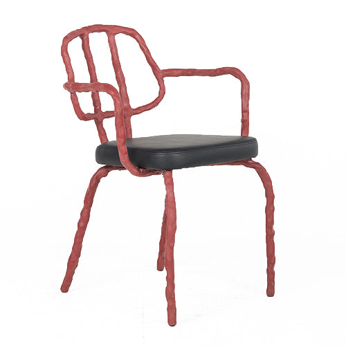 Maarten Baas Plain Clay Dining Chair rood