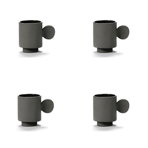 Serax maarten baas espresso kop antraciet