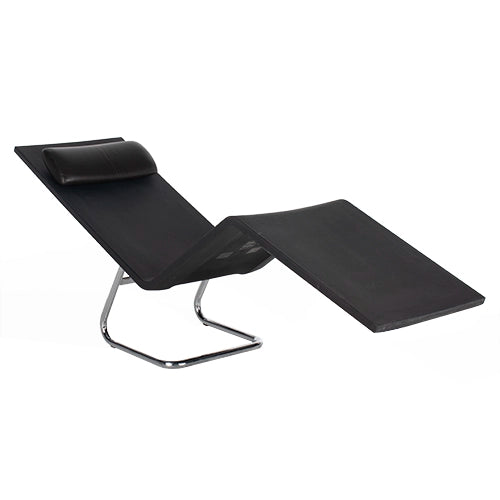 Vitra MVS chaise lounge chair bruin