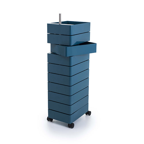 Magis 360 graden ladeblok 10 lades blauw