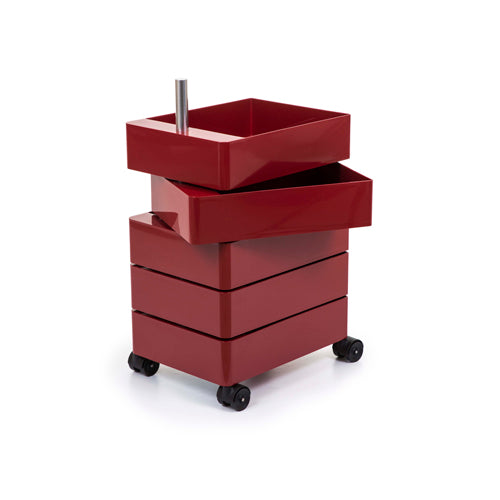 Magis 360 graden ladeblok 5 lades bordeaux