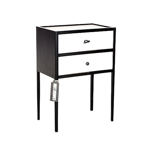 Marcel Wanders Kate side table zwart wit