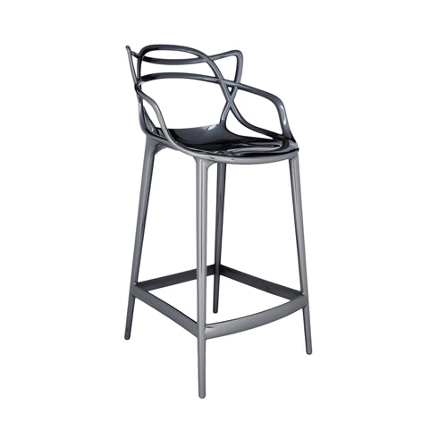 Kartell Masters barstool titanium