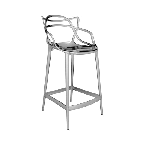 Kartell Masters barstool zilver