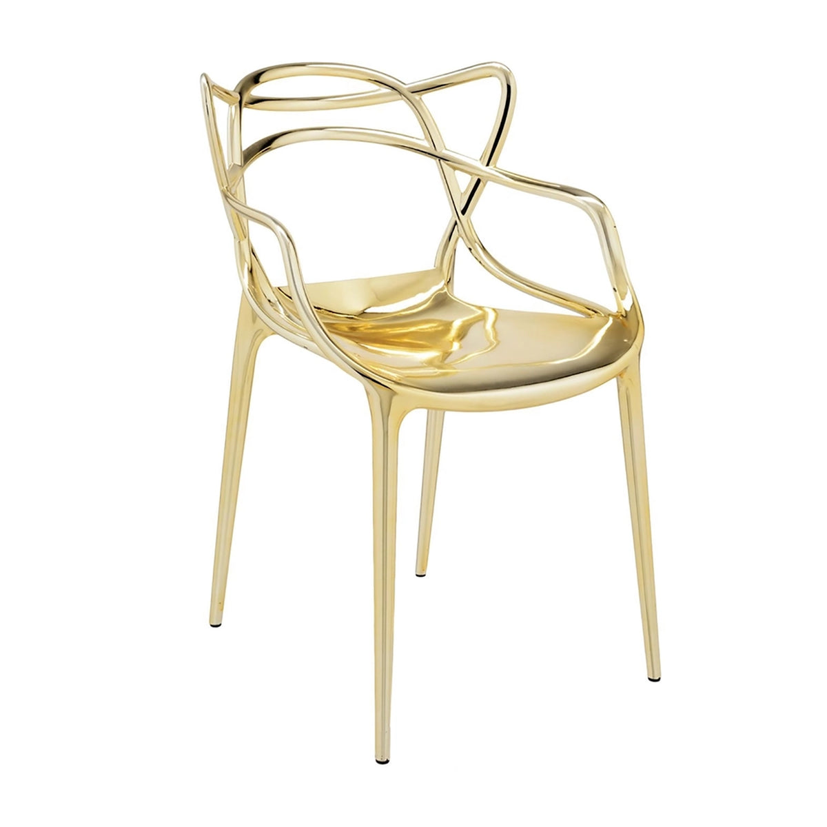 Kartell Masters chair goud
