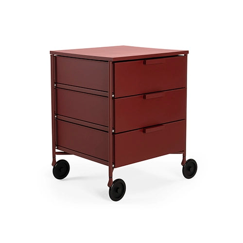 Kartell Mobil ladekast rood