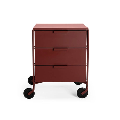 Kartell Mobil ladekast rood