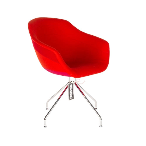 Moooi Canal chair rood oranje