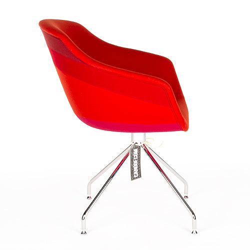 Moooi canal chair rood oranje