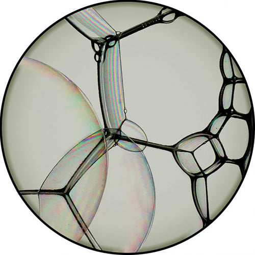 Moooi Carpets Bubble vloerkleed wit zwart