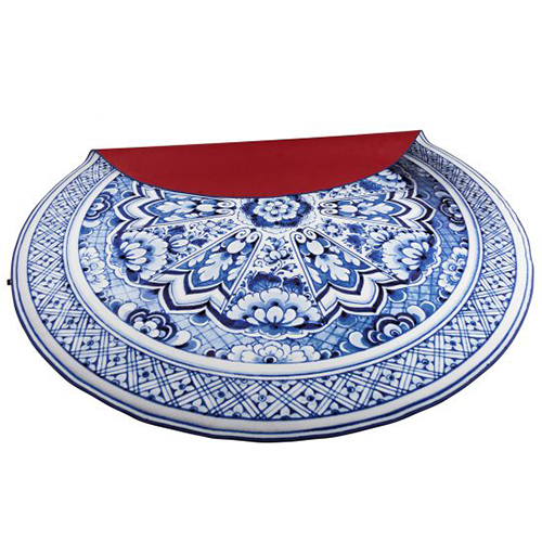 Moooi Carpets Delft Blue vloerkleed blauw wit