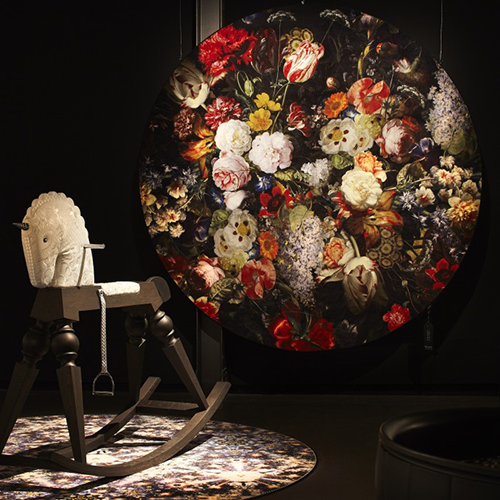 moooi carpets eden queen vloerkleed meerkleurig