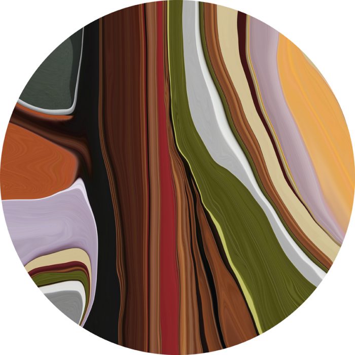 Moooi Carpets Liquid Layers vloerkleed meerkleurig