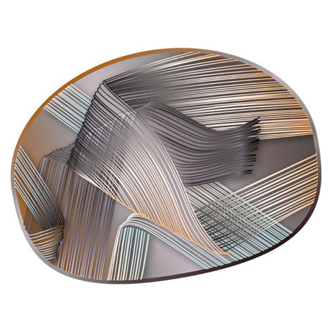 Moooi Carpets Re-Mingle vloerkleed oranje paars