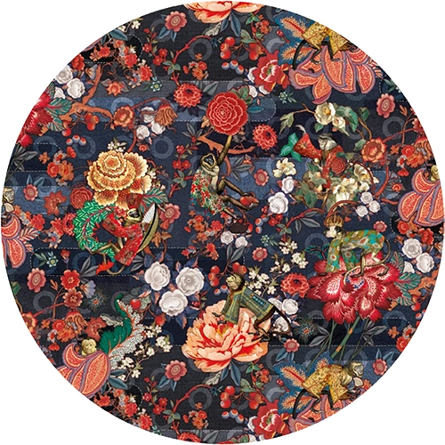 Moooi Carpets Rendezvous Tokyo vloerkleed blauw