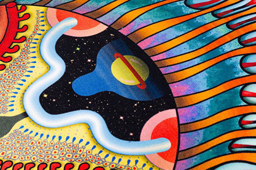 Moooi Carpets Reptilian gekleurd