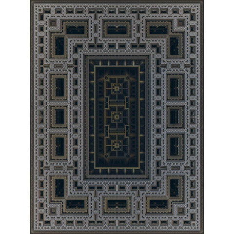 Moooi Carpets SFM 077 vloerkleed blauw