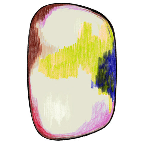Moooi Carpets Scribble groen blauw roze 200X300cm