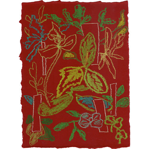 moooi carpets sprouts vloerkleed rood