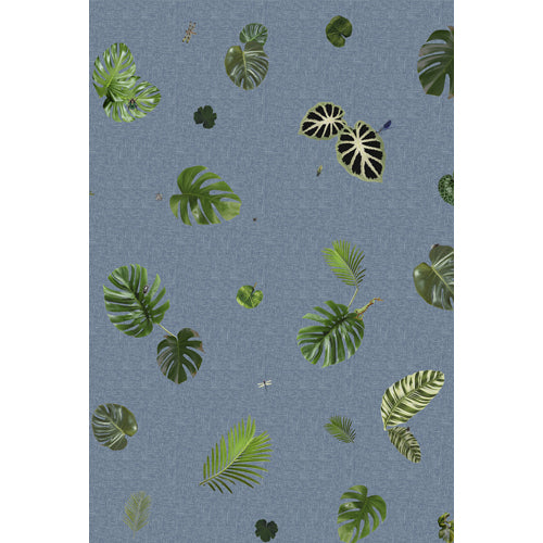moooi-carpets-tropical-leafs vloerkleed blauw groen