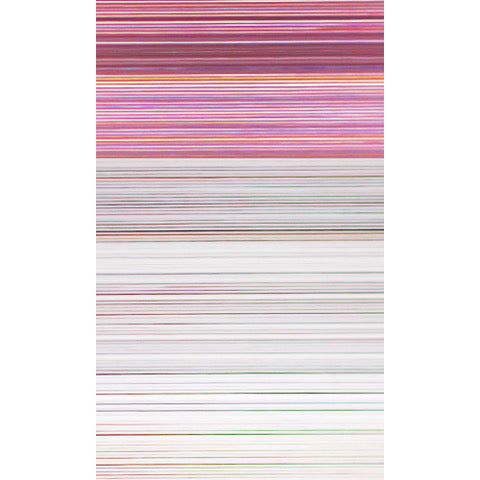 Moooi Carpets Paperstack vloerkleed wit roze