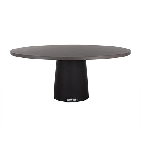 Moooi Container Tafel 180 cm linoak zwart grijs