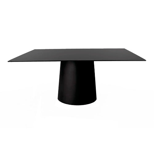 Moooi Container table 160cm x 160cm HPL zwart