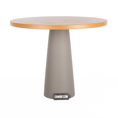 Moooi container table white wash 90 cm grijs