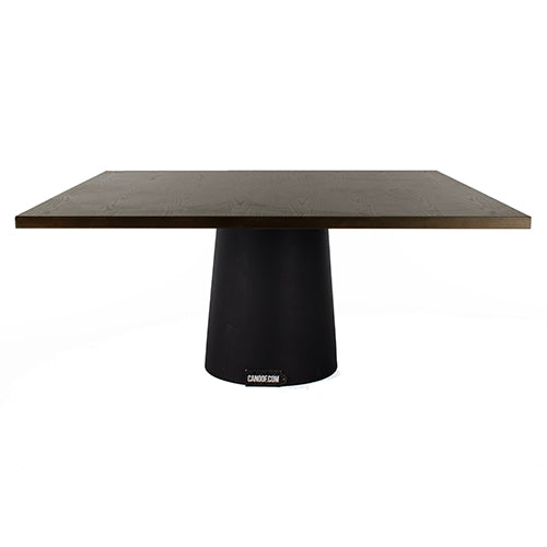 Moooi Container table wenge eiken vierkant zwart