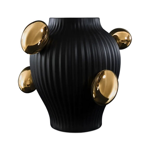 Moooi Delft Blue black edition vaas nr. 6