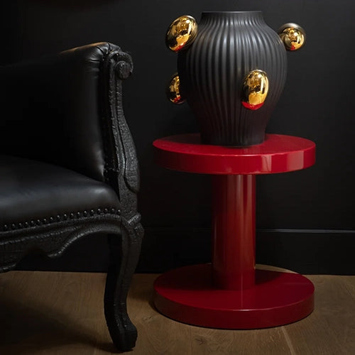 Moooi Delft Blue black edition vaas