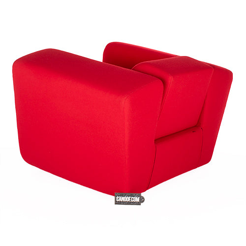 Moooi Dum fauteuil rood