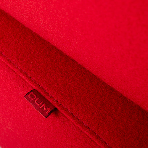 Moooi Dum fauteuil rood