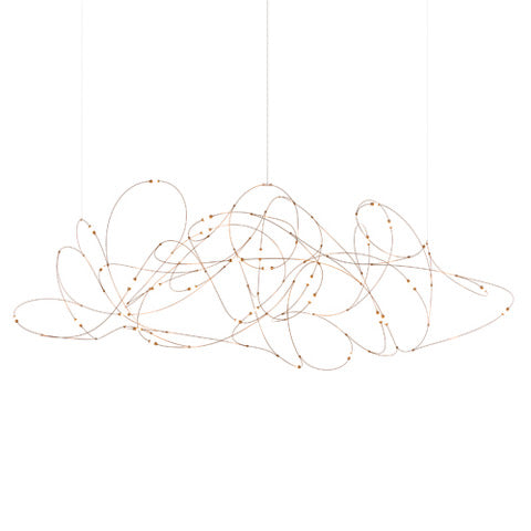 Moooi Flock of light 31 hanglamp koper kleur