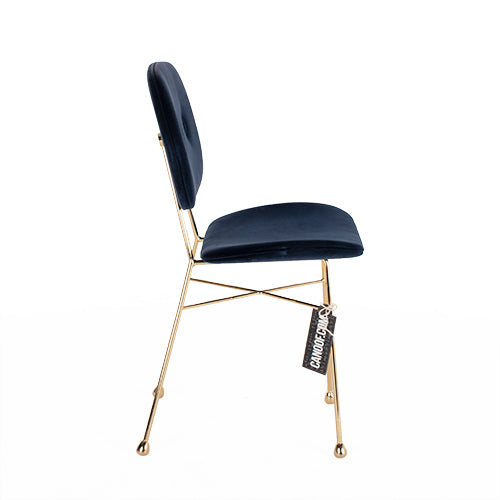 Moooi Golden Chair donkerblauw