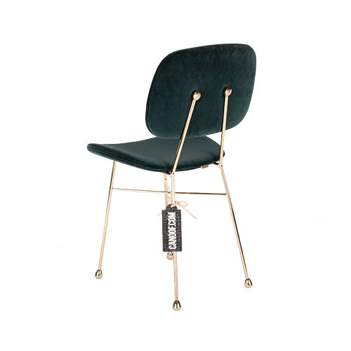 Moooi Golden chair donker groen velours