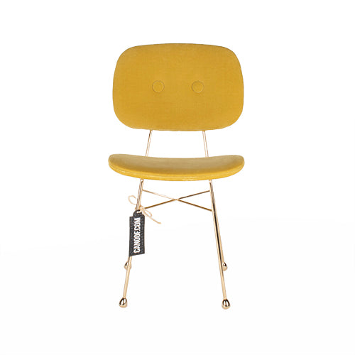 Moooi Golden chair oker goud