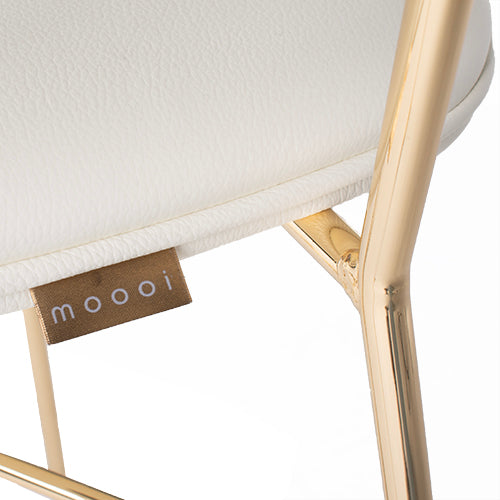 Moooi Golden Chair wit leder