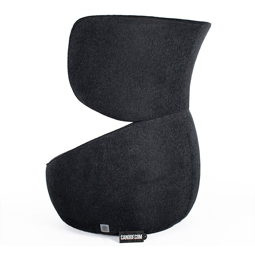 Moooi Hana fauteuil stoel hoge rug donderkblauw