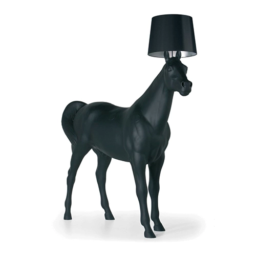 Moooi Horse Lamp zwart