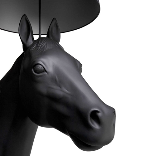 Moooi Horse Lamp zwart