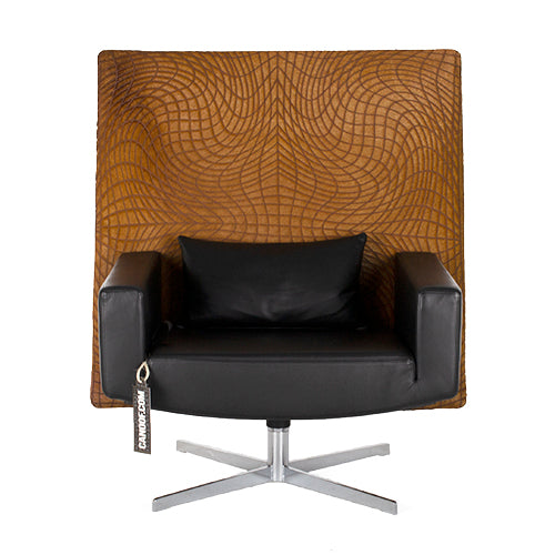 Moooi Jackson fauteuil bruin / zwart