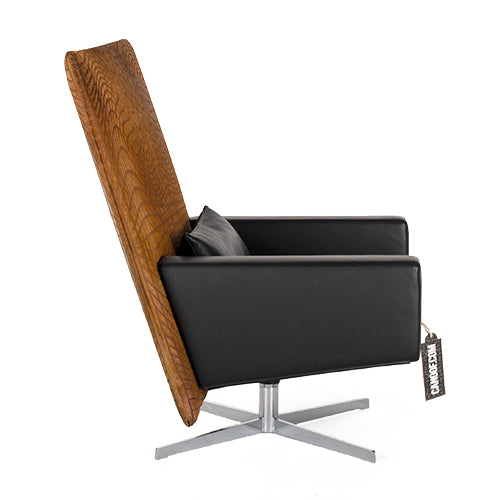 Moooi Jackson fauteuil stoel bruin / zwart