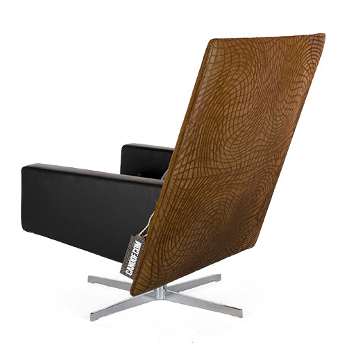 Moooi Jackson fauteuil bruin zwart