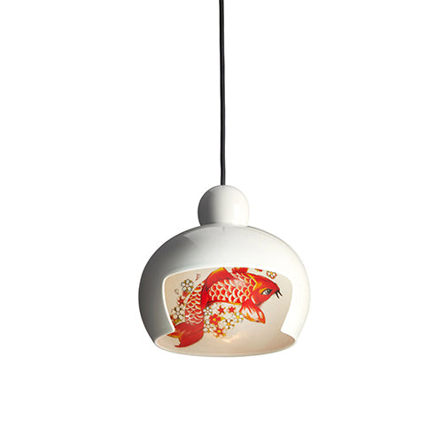 Moooi Juuyo Koi Carp Tattoo hanglamp wit