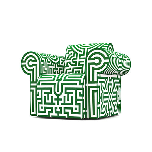Moooi Labyrinth Chair groen