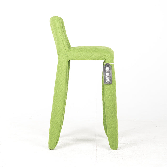 moooi monster barstool divina melange groen