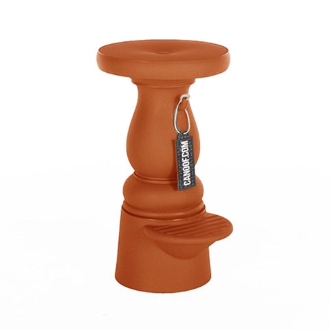 Moooi New Antiques barstool hoog terracotta