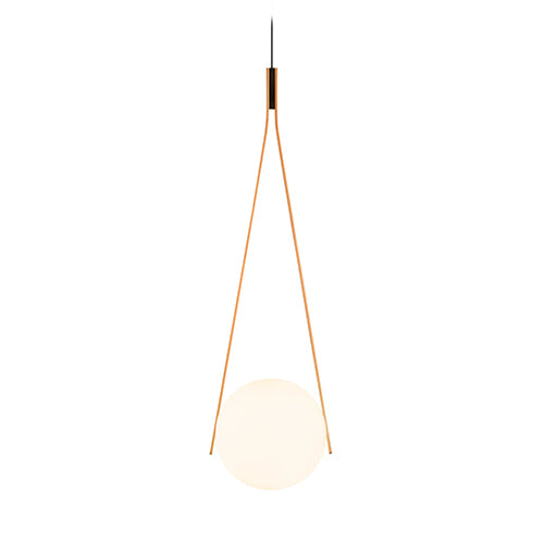 Moooi NomNom oranje ginger hanglamp